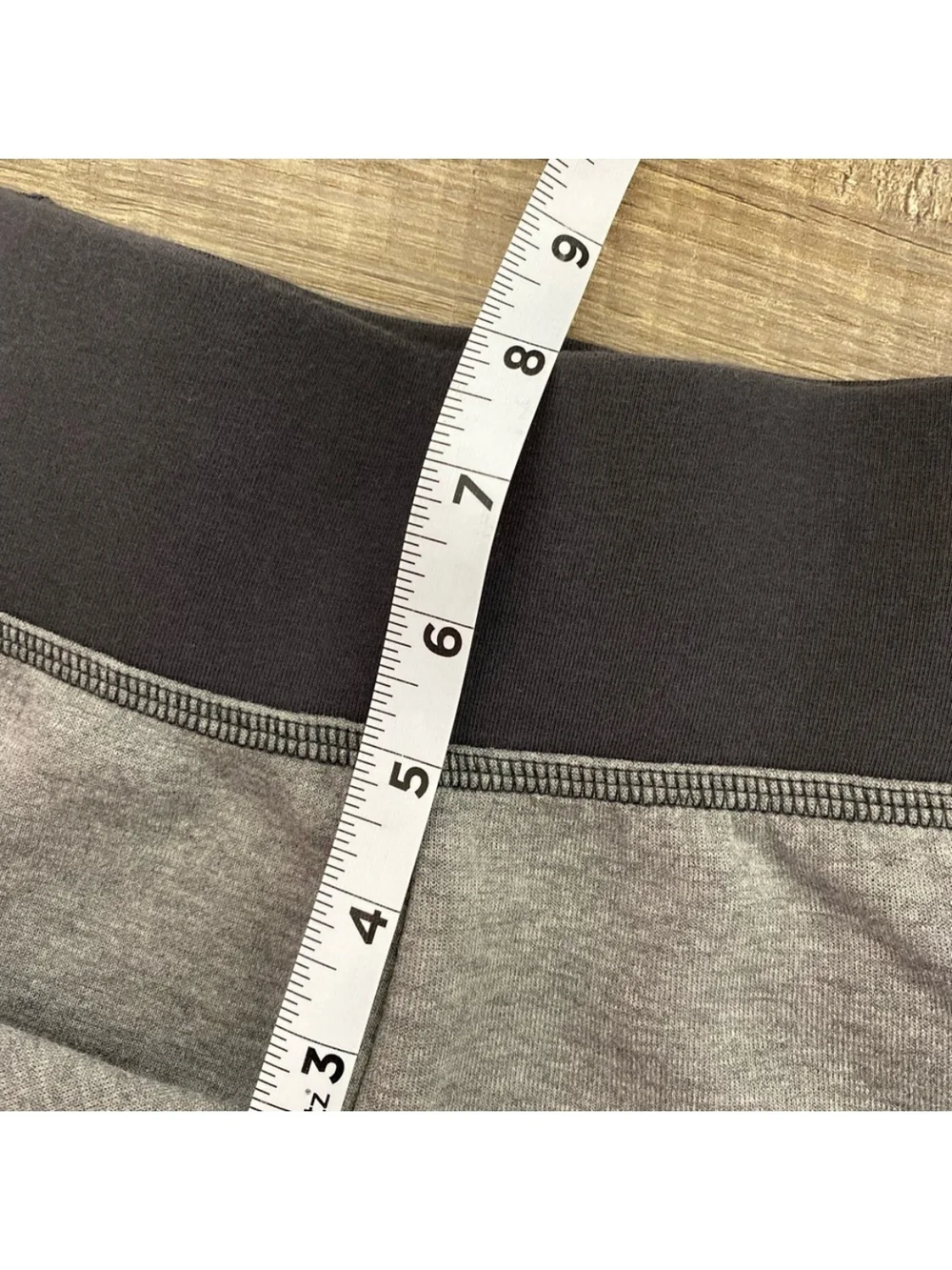 Nike Kids Gray and Black Colorblock Leggings